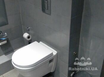 Приклад гарного сан вузла в отелі при мінімумі затрат!