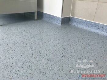 Устройство коммерческого линолеума в клинике репродуктивной медицины имени академика В.И.Грищенко Имплант