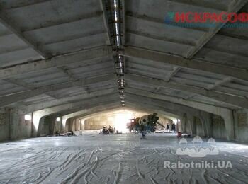 Устройство промышленных полов