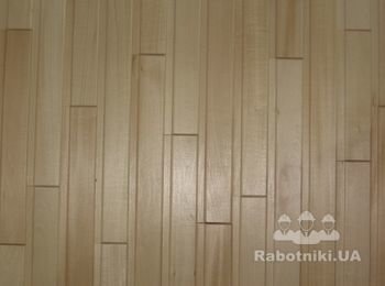 Вагонка "плоский бамбук", материал липа
