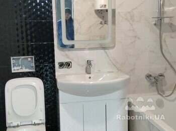Ремонт под сдачу ,в двух комнатной квартире ЖК Навигатор