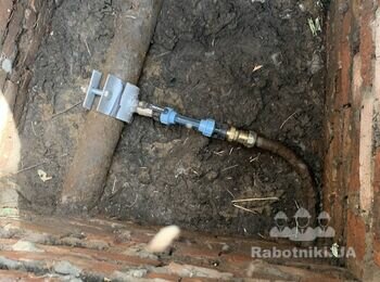 замена врезки под давлением