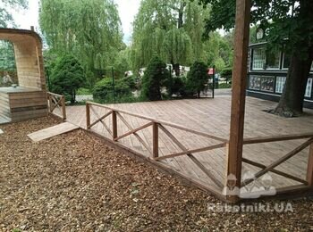 Тераса для кафе, ВДНГ.
