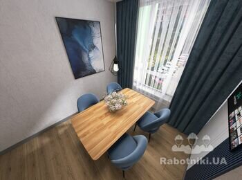 Дизайн інтерєру кухні в ЖК Сіті парк, м. Ірпінь. Розробка креслень 3D візуалізації 3D відео огляд технічний та дизайнерський нагляд комплектування матеріалами
 Ірпінь, Буча, Київ. 0962878797 Катерина