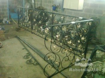 перила первая секция.