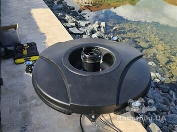 Установка плавающего фонтана - с. Вишенки, Киевская область