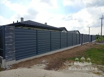Будівництво парканів під ключ..