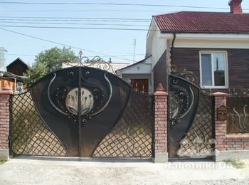 ворота красивые