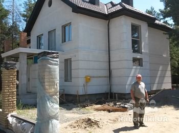 Сейчас строим дом в Хотяновке
