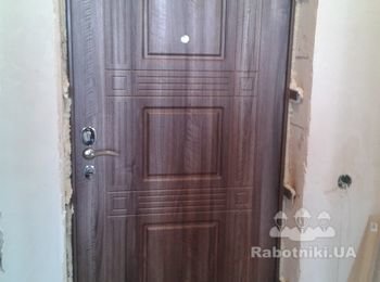 Бронедвери с МДФ филёнкой