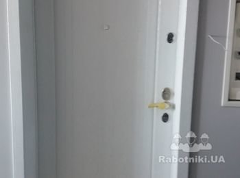 Бронедвери с МДФ филёнкой + дверные откосы из МДФ(фальшь коробка)