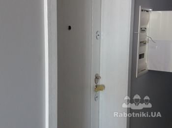 Бронедвери с МДФ филёнкой + дверные откосы из МДФ(фальшь коробка)