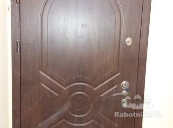 Бронедвери с МДФ филёнкой