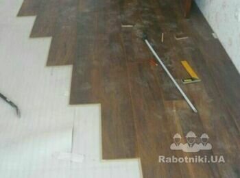 Укладка ламината
