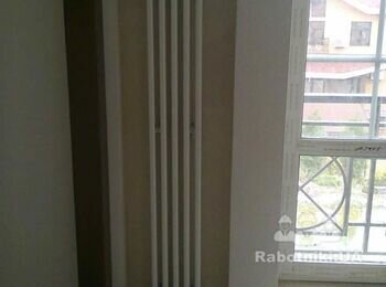 Монтаж вертикального радиатора отопления