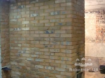 Кирпичная банная печь
