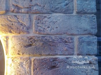 #Поклейка #покраска #гипсовая плитка #кирпич на стену.