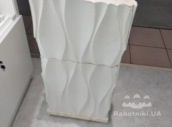 Панели из гипса - 
Декоративная плитка 3D-панель в Киеве Купить Декоративная плитка 3D-панель