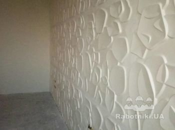 #3дпанели #3дпанеликиев #3dpanelkiev #3dpanel #3dpanels. Монтаж Бамбуковые панели. https://www.rabotniki.ua/12054