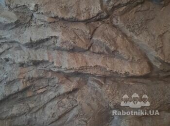 Стіна #скала (Киев). Імітація скелі арт декор. #https://www.rabotniki.ua/ #ЭффектскалыАртбетон #Скелітафактури #Барельеф #Скеля. Детальніше за запитом телефон #063 121-02-13 #Київ #Україна #3дпанели