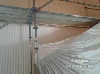 #УСТАНОВКА И ПОКРАСКА ГИПСОВЫХ 3Д ПАНЕЛЕЙ (Киев) #Монтаж3д панелей