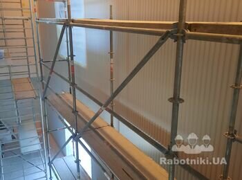 #УСТАНОВКА И ПОКРАСКА ГИПСОВЫХ 3Д ПАНЕЛЕЙ (Киев) #Монтаж3д панелей