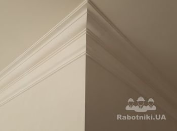 #Гипсовые багеты #Лепнина из гипса https://www.rabotniki.ua/12054