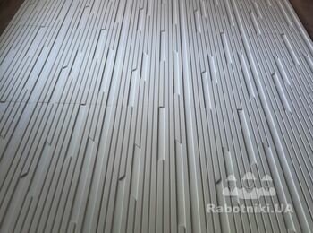 #Гипсовая 3D панель Rain. #Монтаж 3д панелей на стену. +38(063)121-02-13