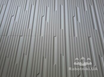 #3D панель Rain. #Монтаж 3д панелей Киев. +38(063)121-02-13