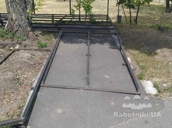 Подьем на платформу.