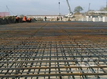 Строительство зерноперерабатывающего завода в Житомирской области.