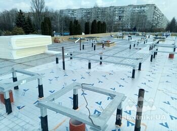 Додготовка к заливки стяжки