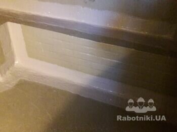 После гидроизоляционных работ