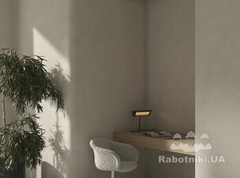 Проект: RYB apartment
Локация: Kyiv (UA)
Тип: Residential
Площадь: 100 m2
Год: 2021

Апартаменты находятся в ЖК Rybalsky в Подольском районе города Киева. Так как квартира расположена над коммерцией у нас была возможность использовать пространство более вариативно. Мы разделили весь объём на два блока приватная часть (которая включает детскую и спальню с ванной) и общественная (которая включает просторную кухню-гостиную, санузел и рабочее место). 

Весь дизайн создан с учетом потребностей заказчиков и становится средой для различных сценариев их повседневной жизни. Все основные помещения композиционно связаны друг с другом за счет материалов и фактур.

Нашей команде было поручено спроектировать место, которое могло бы стать тихим убежищем для владельца и его семьи, где они могли бы отступить от своего космополитического образа жизни.
Основная цель заключалась в создании чистой, минималистичной, но неформальной атмосферы, основанной на натуральных материалах. 
В разработке интерьера были задействованы как иностранные фабрики, как Belid, DCW, &tradition, Verpan, Zanotta, RBW и Menu так и украинские, как Zegen и Interia.
Чтобы добиться гибкости и избежать ненужного разделения этой и без того компактной квартиры, перегородки были почти полностью удалены, создавая открытую планировку с одним центральным модулем, определяющим основное жилое пространство. Данный модуль состоит из функционального кухонного гарнитура, обеденной зоны, компактного рабочего места и просторной гостиной. Данное пространство объединяет несколько функций без лишнего беспорядка. 

Все комнаты кроме детской направлены во внутренние дворы с обилием зелени. Из детской открывается живописный вид на Днепр. В скором времени после поступления в вуз эта комната будет предназначена как место для медитаций для родителей. В данной комнате мы расположили рабочее место таким образом, чтобы естественный свет способствовал комфортной работе. 

Чтобы зрительно связать помещения в одно целое мы использовали единую палитру материалов берёзовая фанера, микроцемент, японская плитка KitKat и мрамор Caribbean Calcite. С их помощью создается лаконичный фон для элементов мебели и света. Прохладные тона микроцемента во всех комнатах мы сбалансировали теплыми текстурами штукатурки и дерева. 

Комбинация примечательных предметов, таких как обеденные стулья Fritz Hansen, кресла Co от Norm Architects и торшера Apollo 180 от Pholc легко сочетаются с индивидуально разработанной мебелью от нашего бюро. Архитектурный характер интерьера дополнительно подчеркивается и усиливается проникающим внутрь солнечным светом. Последовательная композиция, основанная на палитре натуральных материалов, образует комфортную жилую среду, щедро оживленную меняющимся естественным освещением.

Одним из основных изменений, реализованных в рамках проекта, стало объединение 3х санузлов в 2 более просторных и избавление от лишних перегородок. Такая реорганизация пространства позволила увеличить количество естественного света, проникающего в основное жилое пространство. Мы использовали стеклянные перегородки чтобы не препятствовать естественному свету, который наполняет спальню.

Ванную комнату, сдержанную и однотонную, украшает японская мозаичная плитка. Использование оттенков серого способствует успокаивающей атмосфере, которая будет продолжать развиваться по мере того, как обитатели будут наполнять пространство собой. Таким образом, новая планировка адаптирована к современному образу жизни.