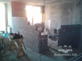 кладка блоков