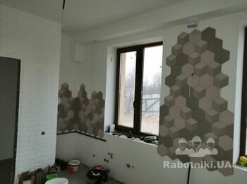 Кухня плитка