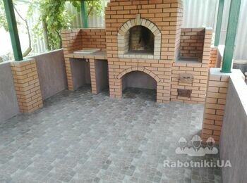 Барбекю с беседкой