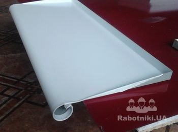 БЕЗОПАСНЫЙ ОТЛИВ, СВЕС, планка на ВЕТРОВУЮ - ТРУБКА 2м