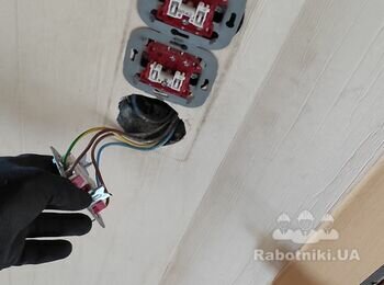 установка "арматуры" выключателей в квартире