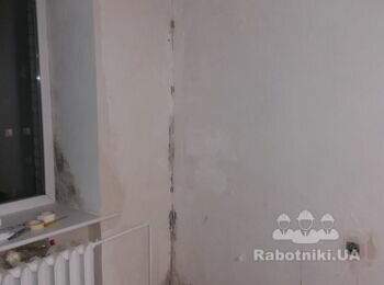 В квартирі , це попередній стан фасадних стін. 10поверх , фасадне утеплення відсутнє , і замовник не планує , відмовляється...