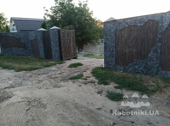Имитация камня и дерева