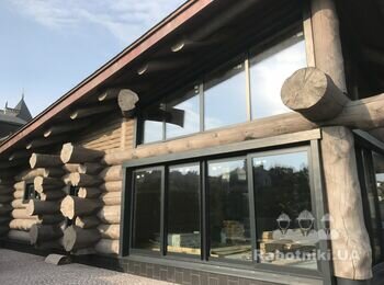 Монтаж роздвижної системи Reynaers, алюмінієві вікна