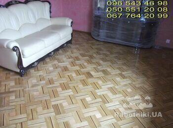 Штучный художественный паркет