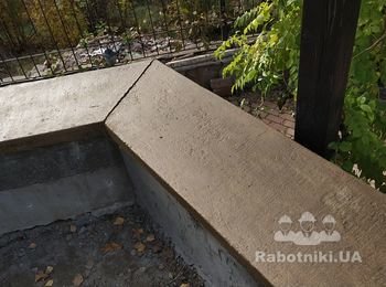 Монолитные крышки из бетона
