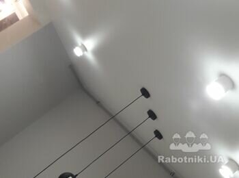 Классика, Белый матовый потолок