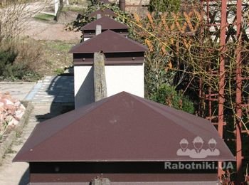 Колпачки на забор