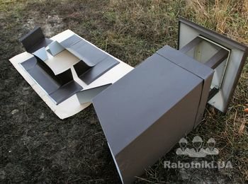 Оклад с колпаком и обшивкой дымохода