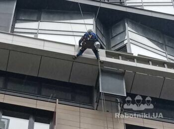 Монтаж керамогранита на клеймера