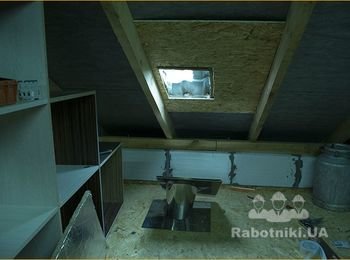 монтаж дымохода бани