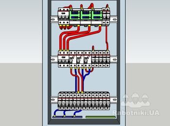 Проектирование электрощита,квартира площадью 90м2